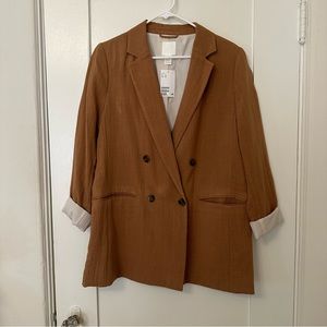 New double breasted blazer